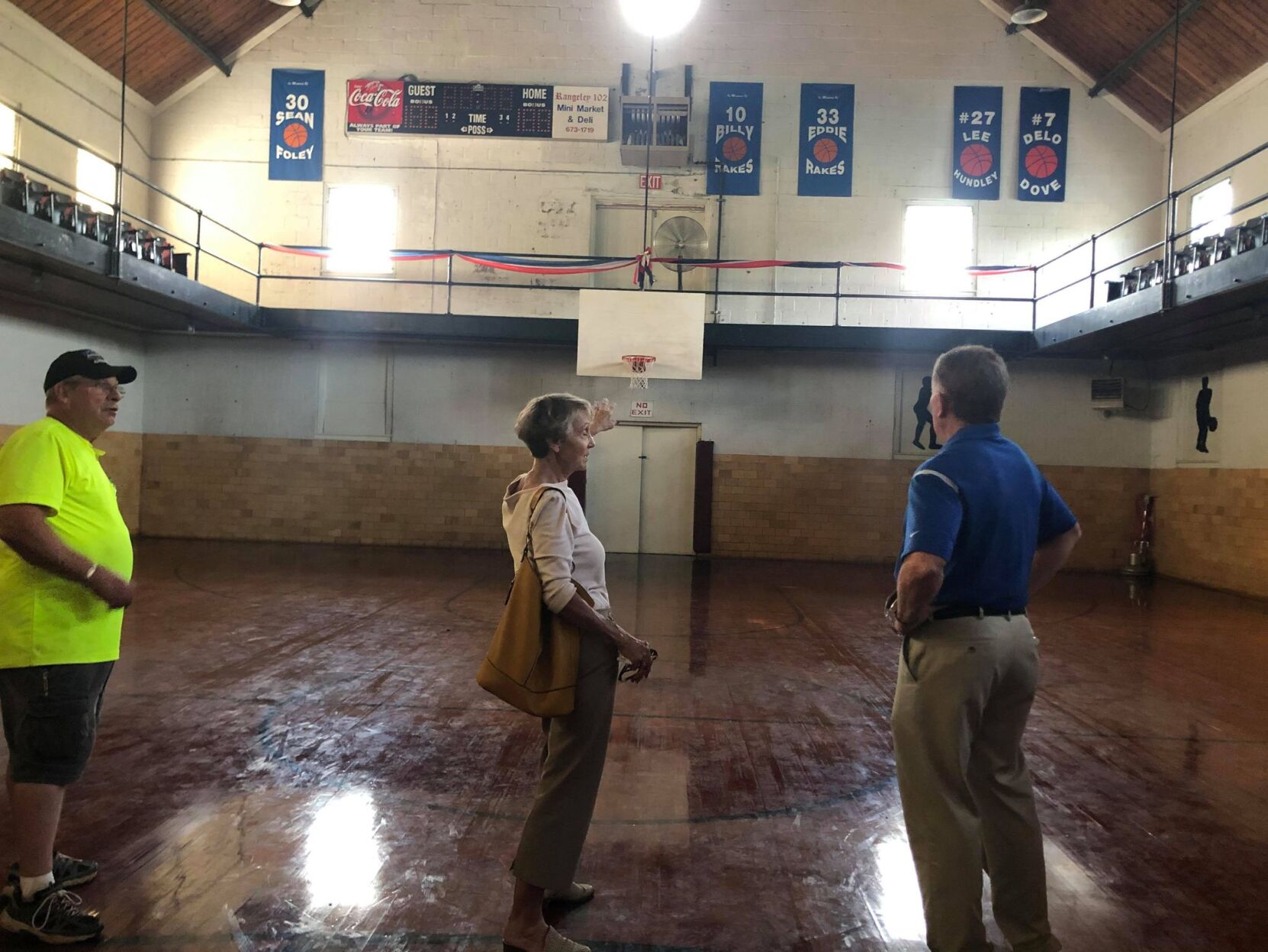 Fieldale Recreation Center inside gym